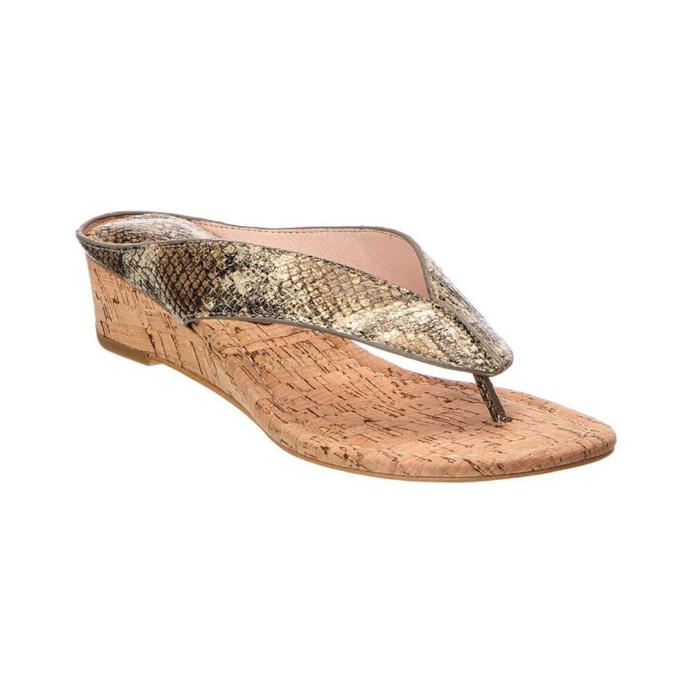 Donald Pliner Vylette Leather Sandal, Metallic